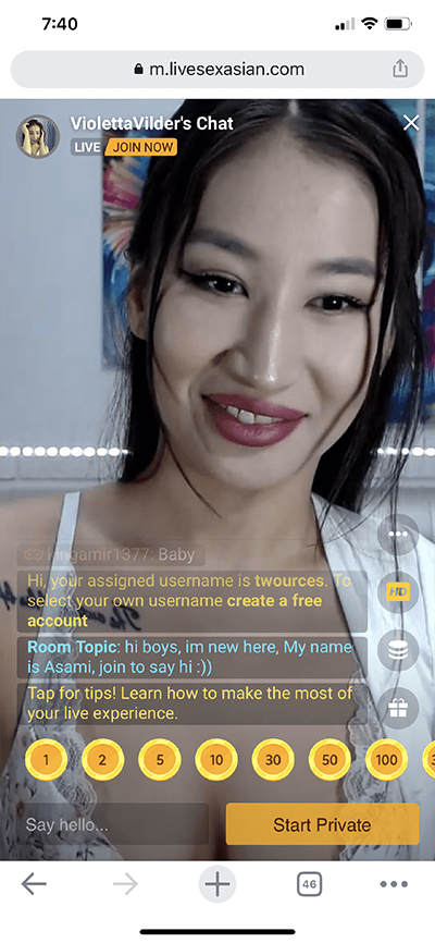 Livesexasian