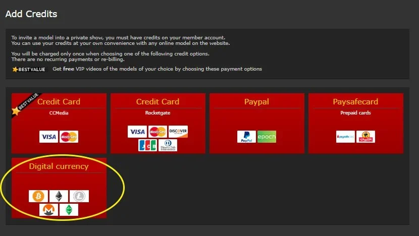 Cam Sites That Accept Bitcoin Xlovecam