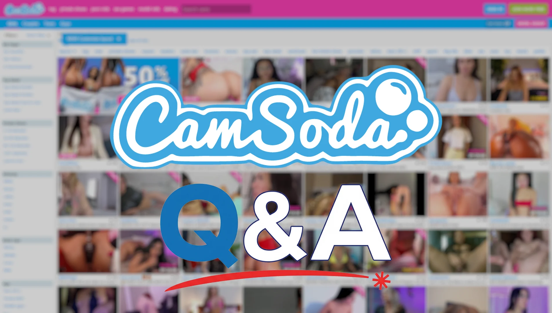 Camsoda veelgestelde vragen